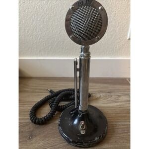 Astatic D-104 Amplified Microphone lot powered ham CB Radio 4 pin Desktop